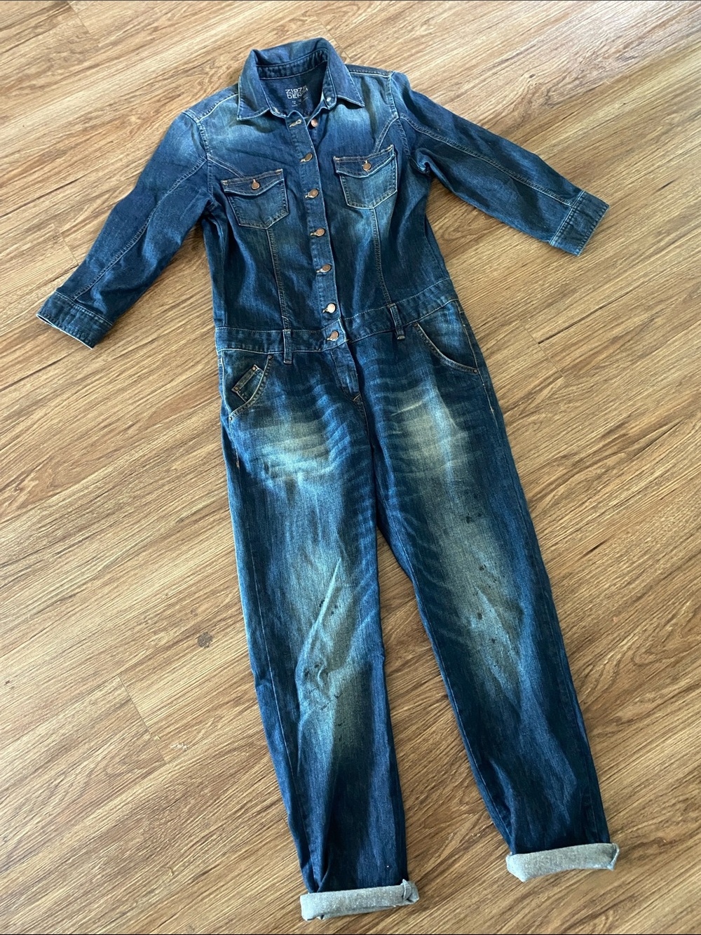 zara Z1975 denim jumpsuit Coveralls medium Jeans. Utility Streetwear retro